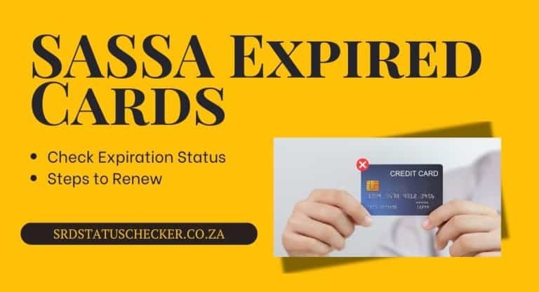 SASSA Expired Cards